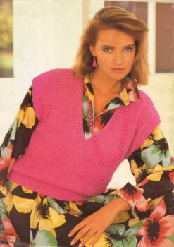 Knitted Tops Pattern Book -Clover Store 17846 text12