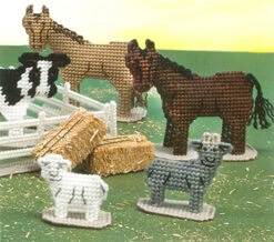 The Best Of Mary Maxim Barn Yard Book -Clover Store 22693e