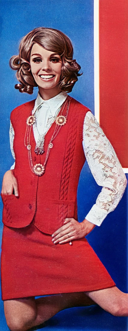 Ladies' Weskit And Skirt Pattern 1 Ladies' Weskit And Skirt Pattern