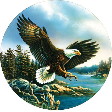 Eagle Landing Shaped Jigsaw Puzzle 1 Eagle Landing Shaped Jigsaw Puzzle