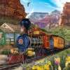 Stopping At Dry Gulch Jigsaw Puzzle