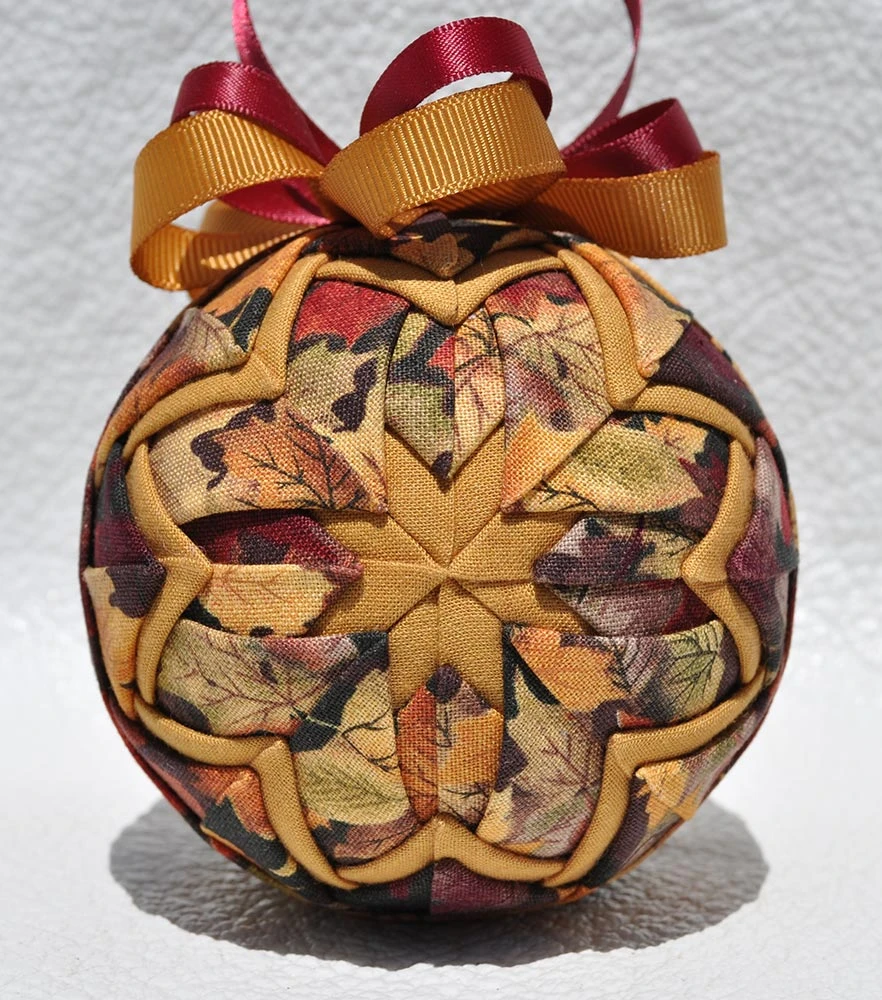 Falling Leaves Quilted Ornament Kit 1 Falling Leaves Quilted Ornament Kit