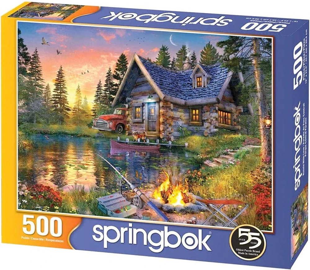 Sun Kissed Cabin Jigsaw Puzzle 2 Sun Kissed Cabin Jigsaw Puzzle - Image 2