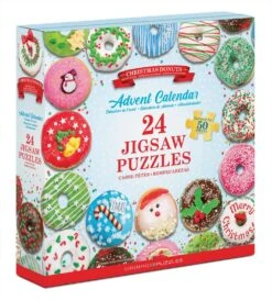 Eurographics Christmas Donuts Advent Calendar Puzzle