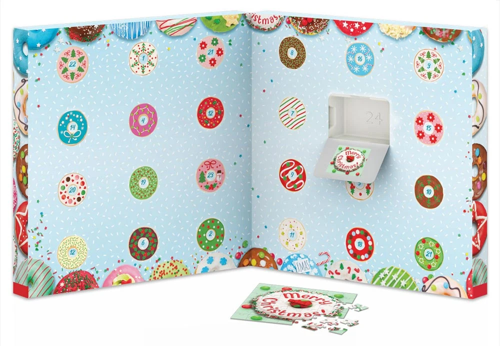 Eurographics Christmas Donuts Advent Calendar Puzzle 2 Eurographics Christmas Donuts Advent Calendar Puzzle - Image 2