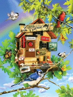 Fish All Day Jigsaw Puzzle