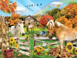 Out In The Pasture Jigsaw Puzzle