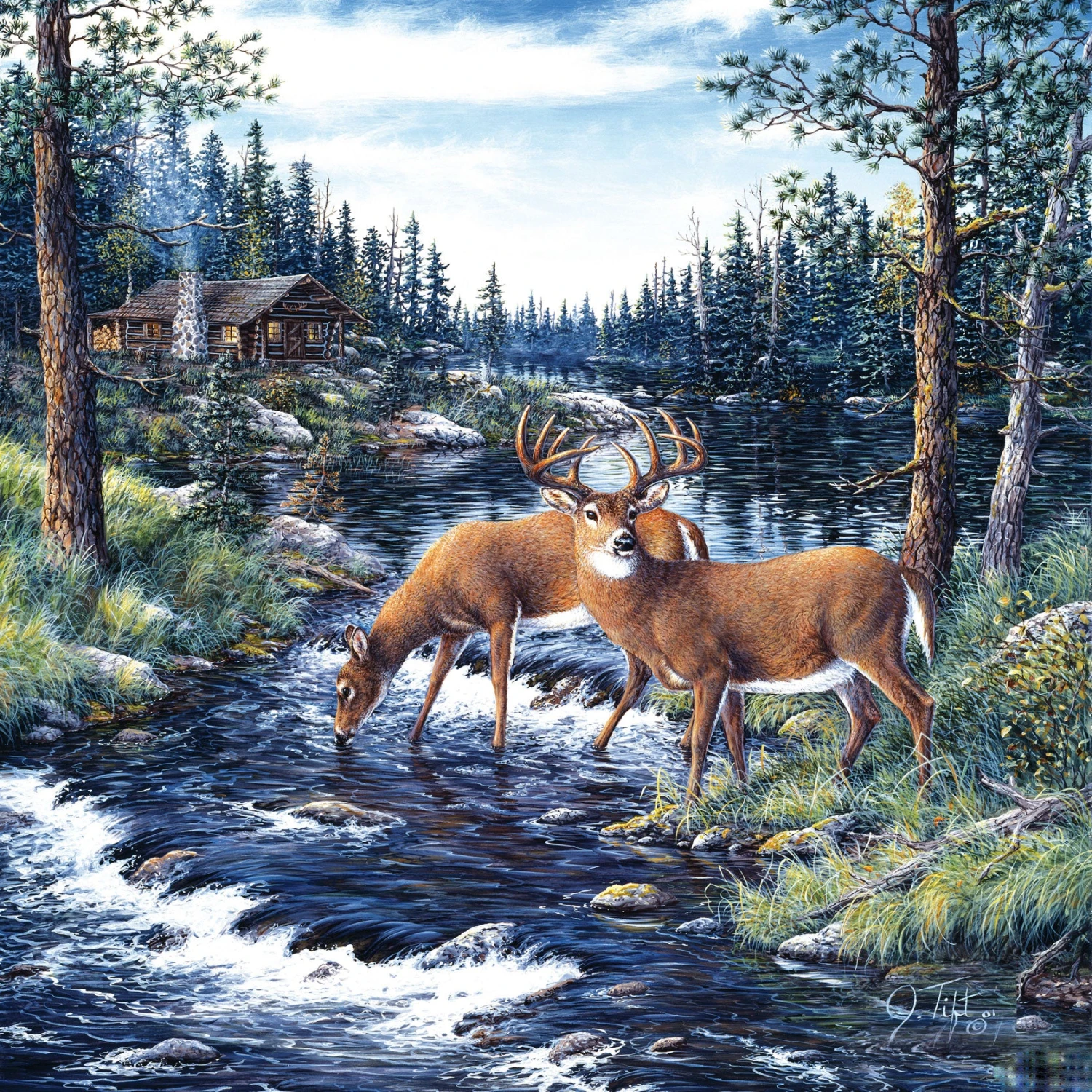 Peaceful Morning Jigsaw Puzzle 1 Peaceful Morning Jigsaw Puzzle