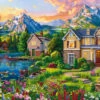 Cozy Lake House Jigsaw Puzzle