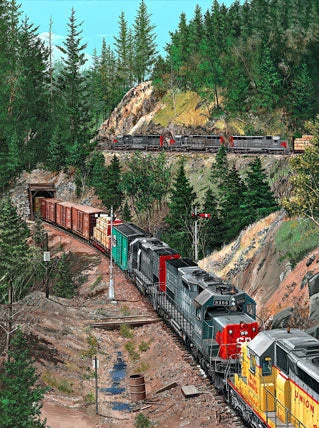 Super Power Over The Siskiyous Jigsaw Puzzle 1 Super Power Over The Siskiyous Jigsaw Puzzle