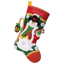 Light Up The Holidays Felt Stocking Kit