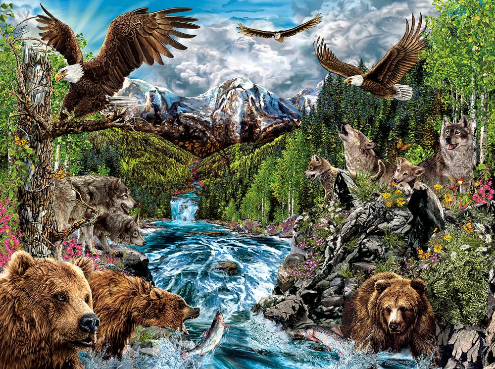 River Of Life Jigsaw Puzzle 1 River Of Life Jigsaw Puzzle