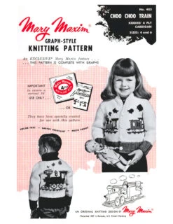 Choo Choo Train Cardigan Pattern