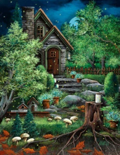 Fairyland And Fireflies Jigsaw Puzzle