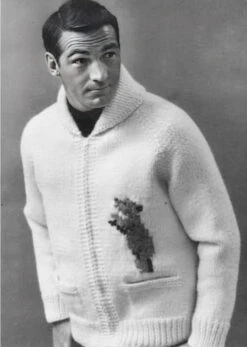 Bear And Cubs Cardigan Pattern