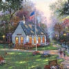 Mincy Schoolhouse Jigsaw Puzzle