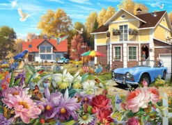 Sunny Yard Jigsaw Puzzle