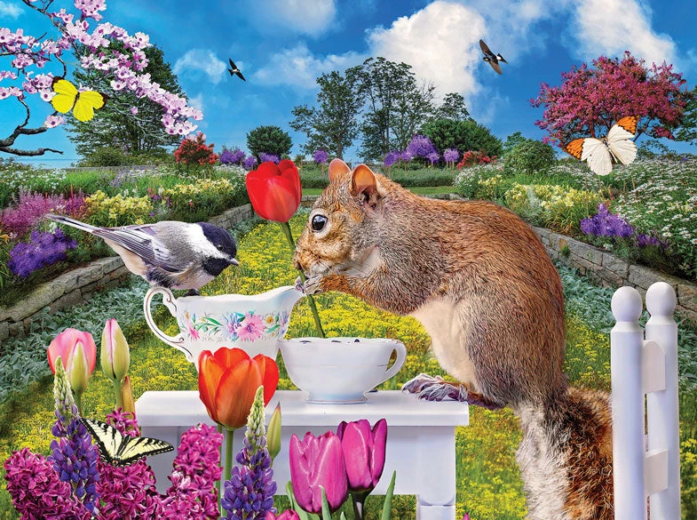 Spring Tea Jigsaw Puzzle 1 Spring Tea Jigsaw Puzzle