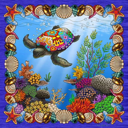 Psychedelic Turtle Jigsaw Puzzle 1 Psychedelic Turtle Jigsaw Puzzle