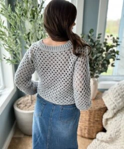 Granny Pop V-Neck Pullover 28 Granny Pop V-Neck Pullover -Clover Store 7 1