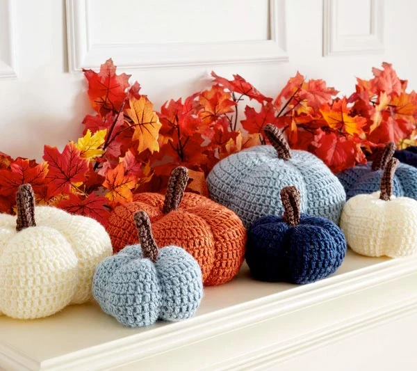 Harvest Crochet Pumpkins 1 Harvest Crochet Pumpkins