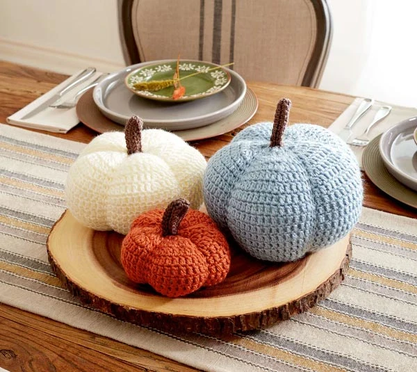 Harvest Crochet Pumpkins 2 Harvest Crochet Pumpkins - Image 2
