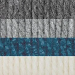 Simple Stripe Knit Blanket -Clover Store 9608328203