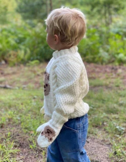 Teddy Bear Pullover & Mitts -Clover Store 96130d