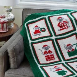 Santa Mouse Throw 7 Santa Mouse Throw -Clover Store 96240c