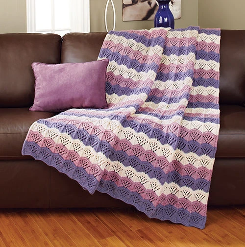 Lace Ripple Throw 1 Lace Ripple Throw