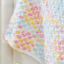 Criss Cross Hearts Crochet Baby Blanket -Clover Store AKP MM CrissCrossheartBabyBlanket 002