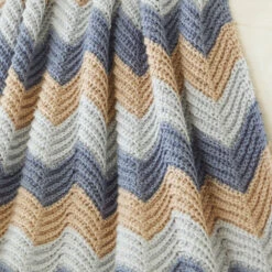 Knit Or Crochet Ripple Afghan -Clover Store AKP MM CrochetRipple 6