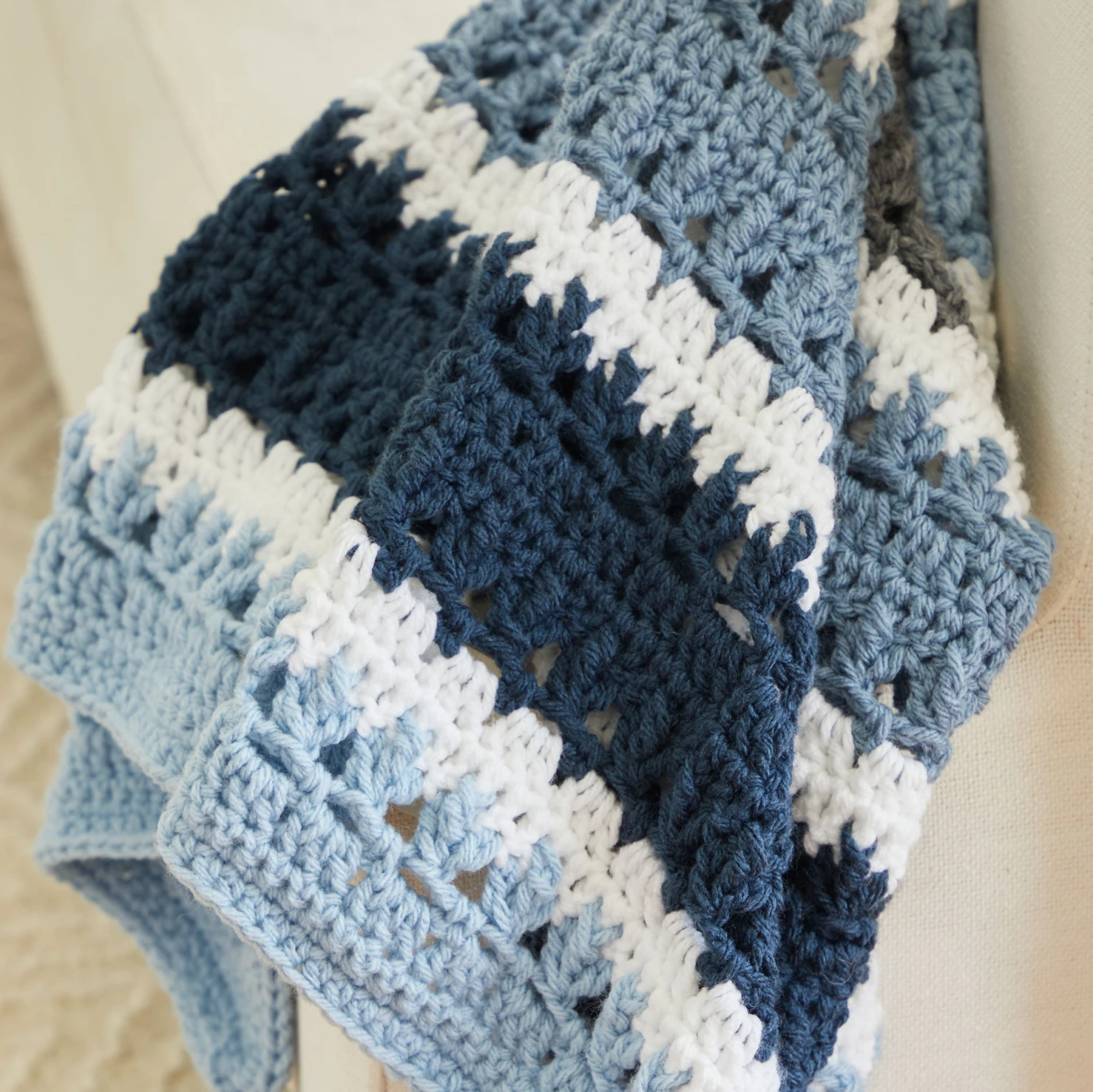 Stripe Upon Stripe Crochet Afghan 5 Stripe Upon Stripe Crochet Afghan - Image 5