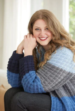 Knit Triangles Cardigan 14 Knit Triangles Cardigan -Clover Store Boyfriend2ToneSweater 5760