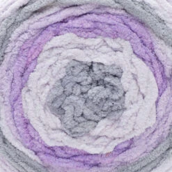 Bernat Blanket Ombre Big Ball Yarn -Clover Store CoolPurple