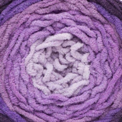 Bernat Blanket Ombre Big Ball Yarn -Clover Store Eggplant