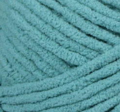 Rose Leaf Knit Blanket -Clover Store Light Teal