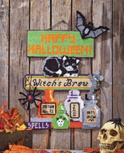 Witch's Brew Plastic Canvas Kit