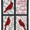 Cardinal Window Frame Plastic Canvas Kit