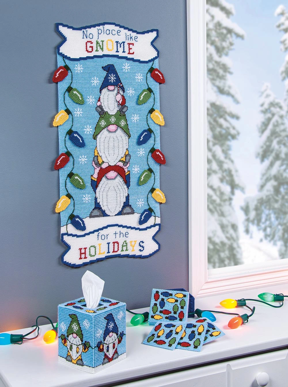 Gnome For The Holidays Plastic Canvas Ensemble 1 Gnome For The Holidays Plastic Canvas Ensemble