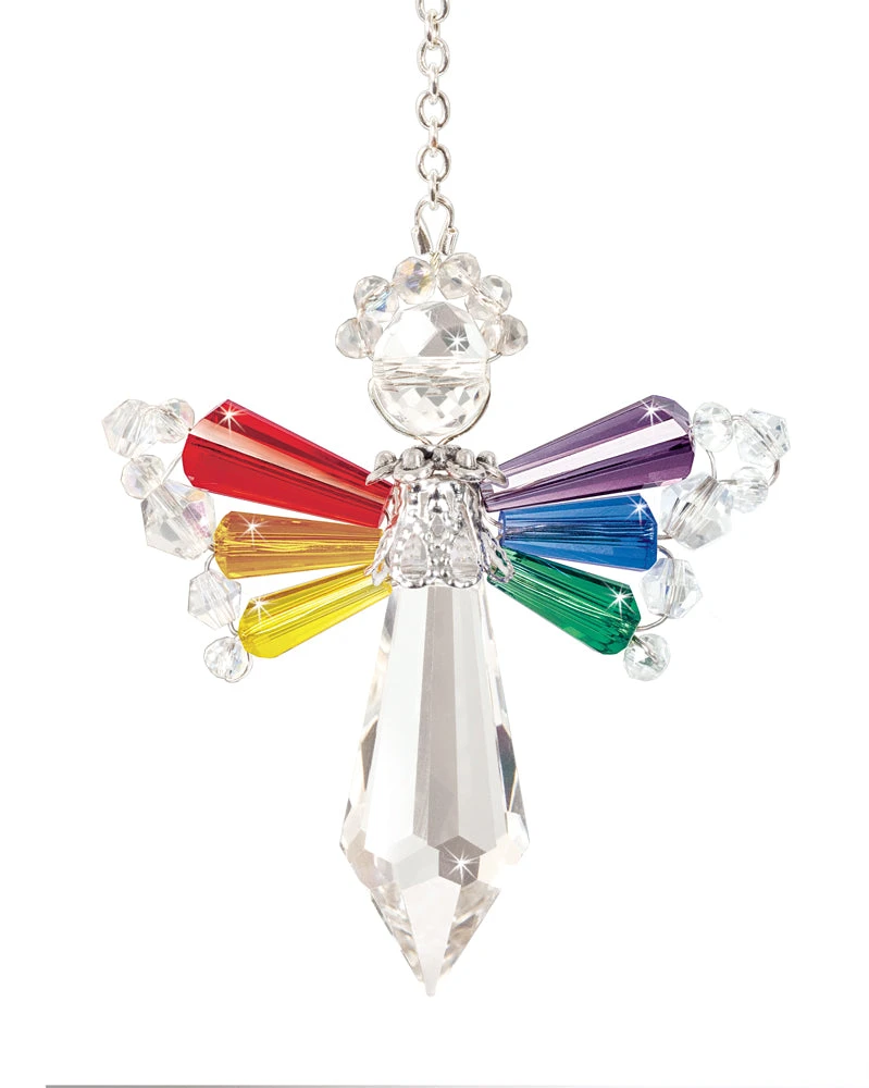 Birthstone Angels Crystal Suncatcher Ornaments 1 Birthstone Angels Crystal Suncatcher Ornaments
