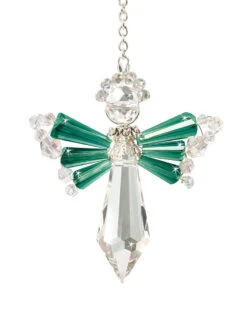 Birthstone Angels Crystal Suncatcher Ornaments 18 Birthstone Angels Crystal Suncatcher Ornaments -Clover Store M3252105