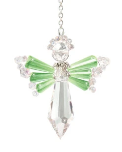 Birthstone Angels Crystal Suncatcher Ornaments 17 Birthstone Angels Crystal Suncatcher Ornaments -Clover Store M3252108