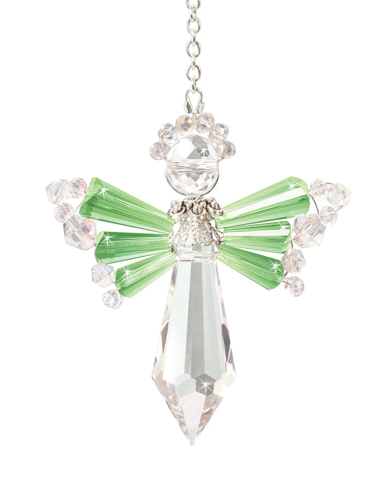 Birthstone Angels Crystal Suncatcher Ornaments 5 Birthstone Angels Crystal Suncatcher Ornaments - Image 5