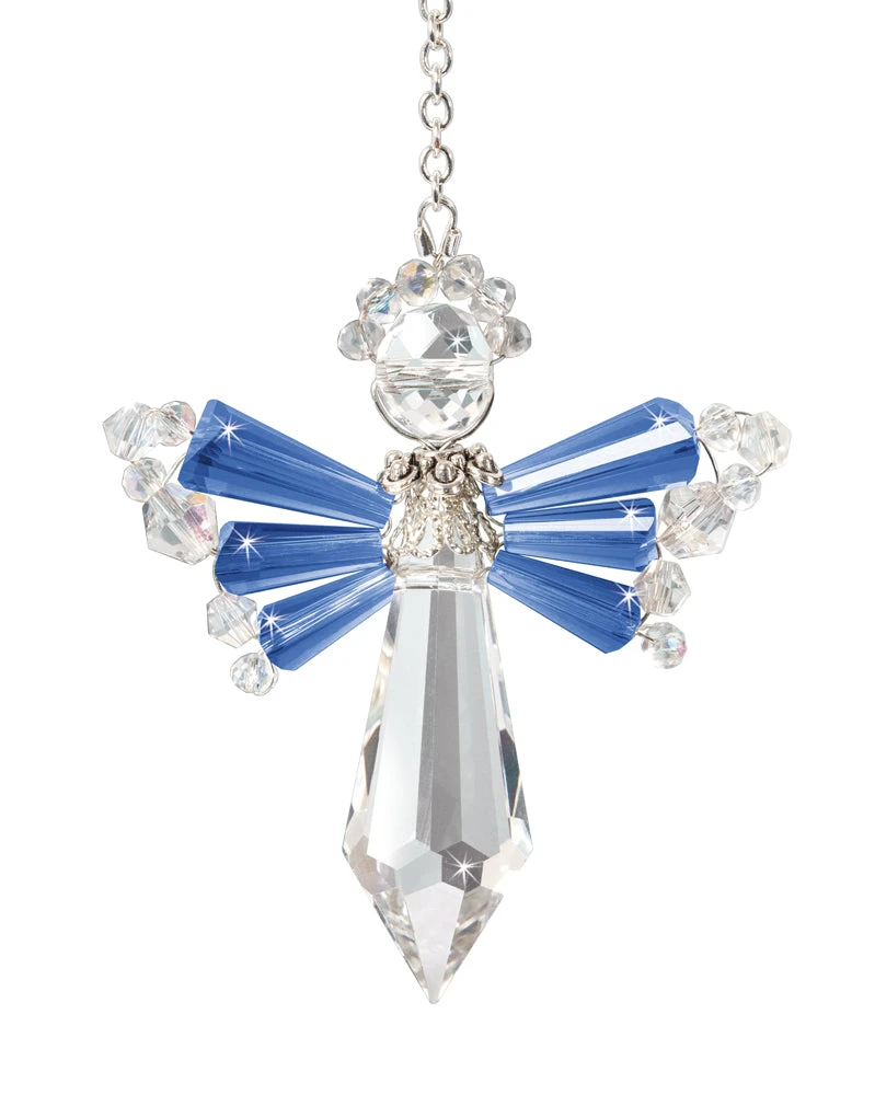 Birthstone Angels Crystal Suncatcher Ornaments 8 Birthstone Angels Crystal Suncatcher Ornaments - Image 8