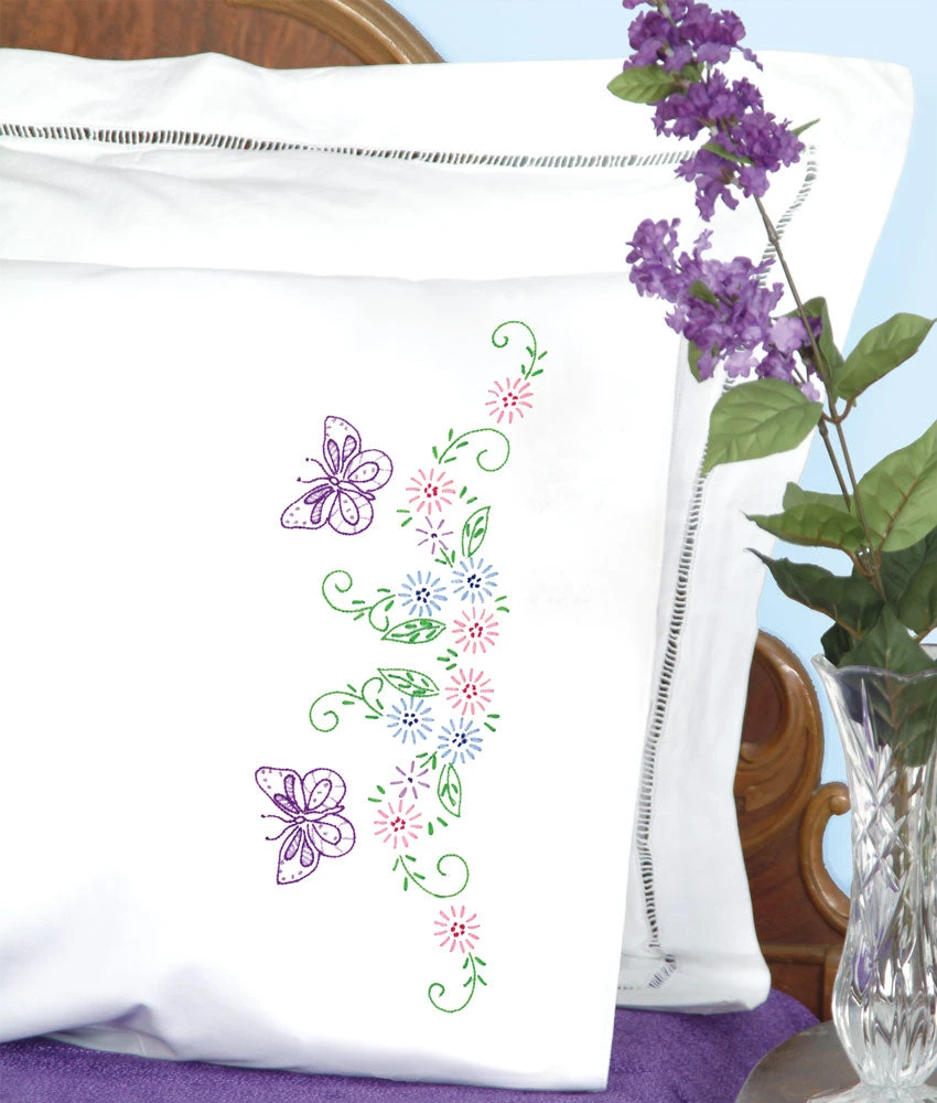 Butterflies & Flowers Pillowcases 1 Butterflies & Flowers Pillowcases