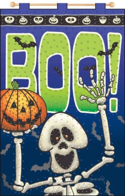 Boo Felt Sequin Banner