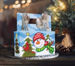Christmas Caddy Plastic Canvas Kit