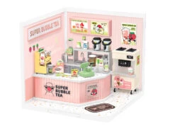 Robotime Double Joy Bubble Tea Miniature House