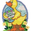 Easter Duck Wall Hanging Plastic Canvas Kit